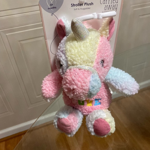 Carried Away By Stepping Stones Soft Plush Beautiful Bunny Toy 12” Multicolor - Picture 4 of 8